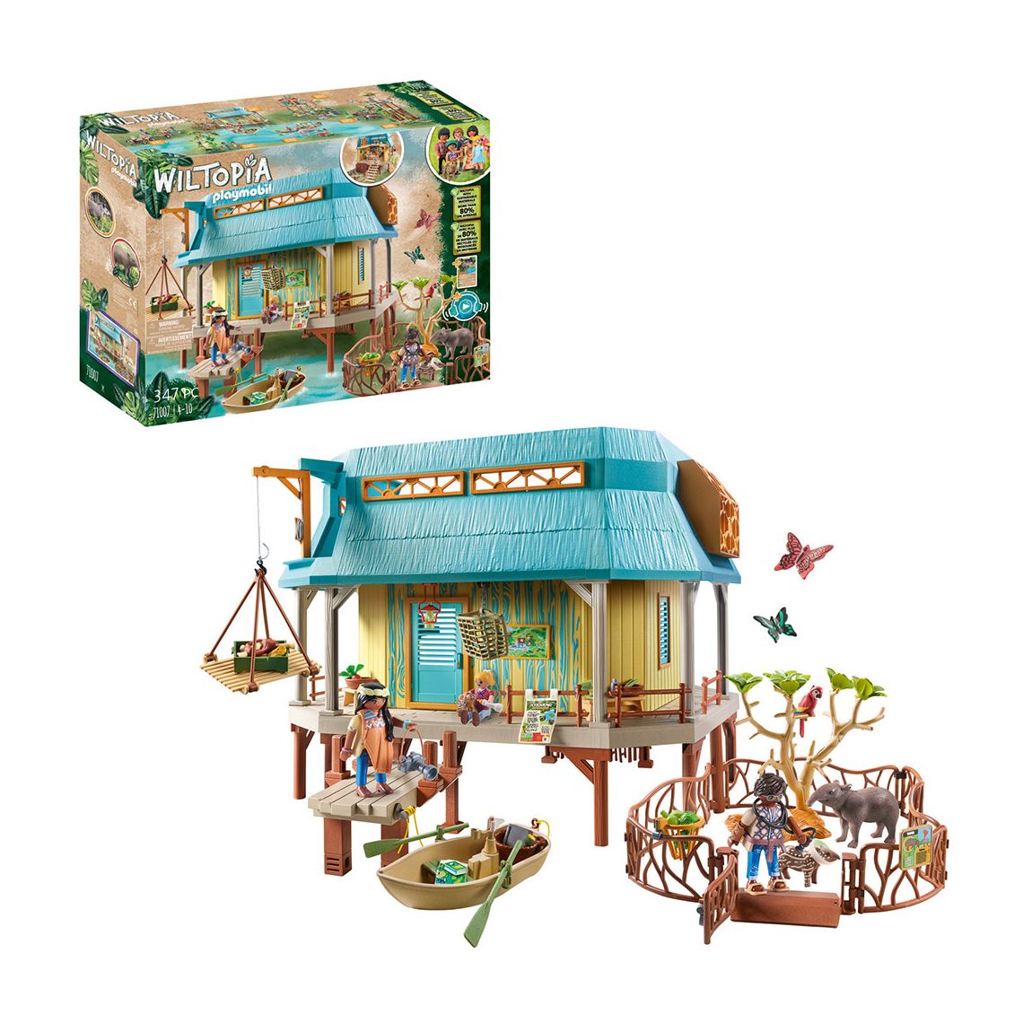 Wiltopia Animal Care Station with Light Effects - 71007 main product photo