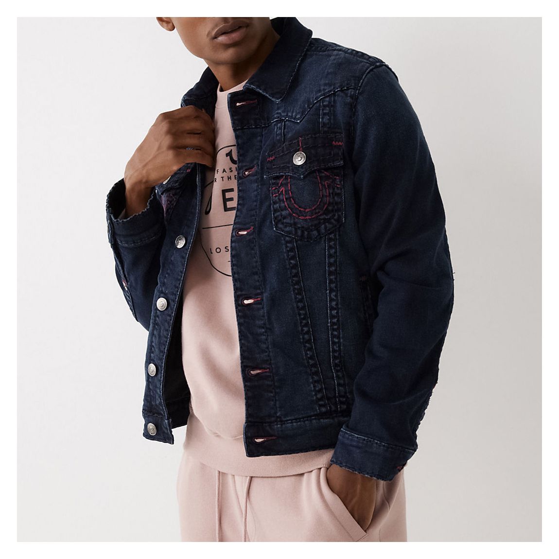 Dark Indigo Jimmy Denim Jacket main product photo