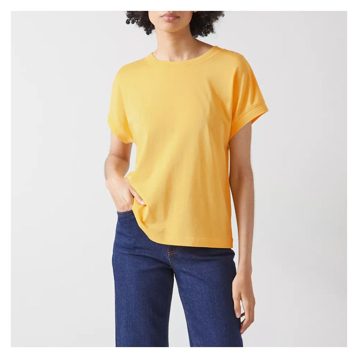 Yellow Josie Short Sleeve T-Shirt main product photo