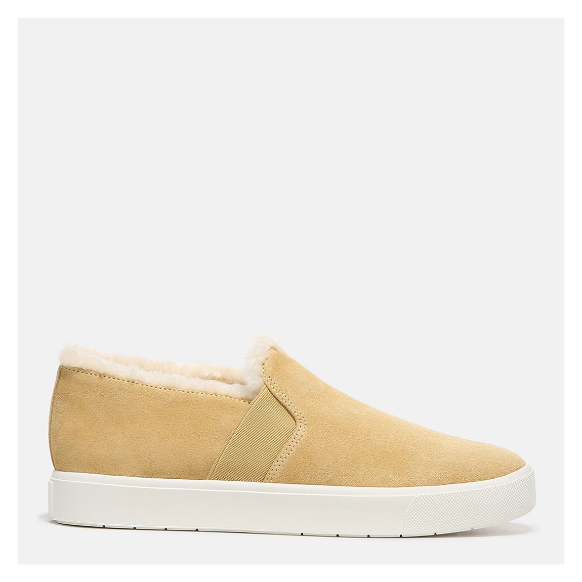 Women's Beige Blair Shearling-Lined Trainers main product photo