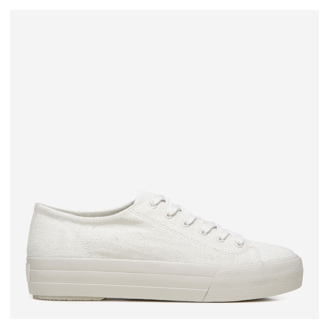 Women's Off White Heaton Canvas Trainers main product photo