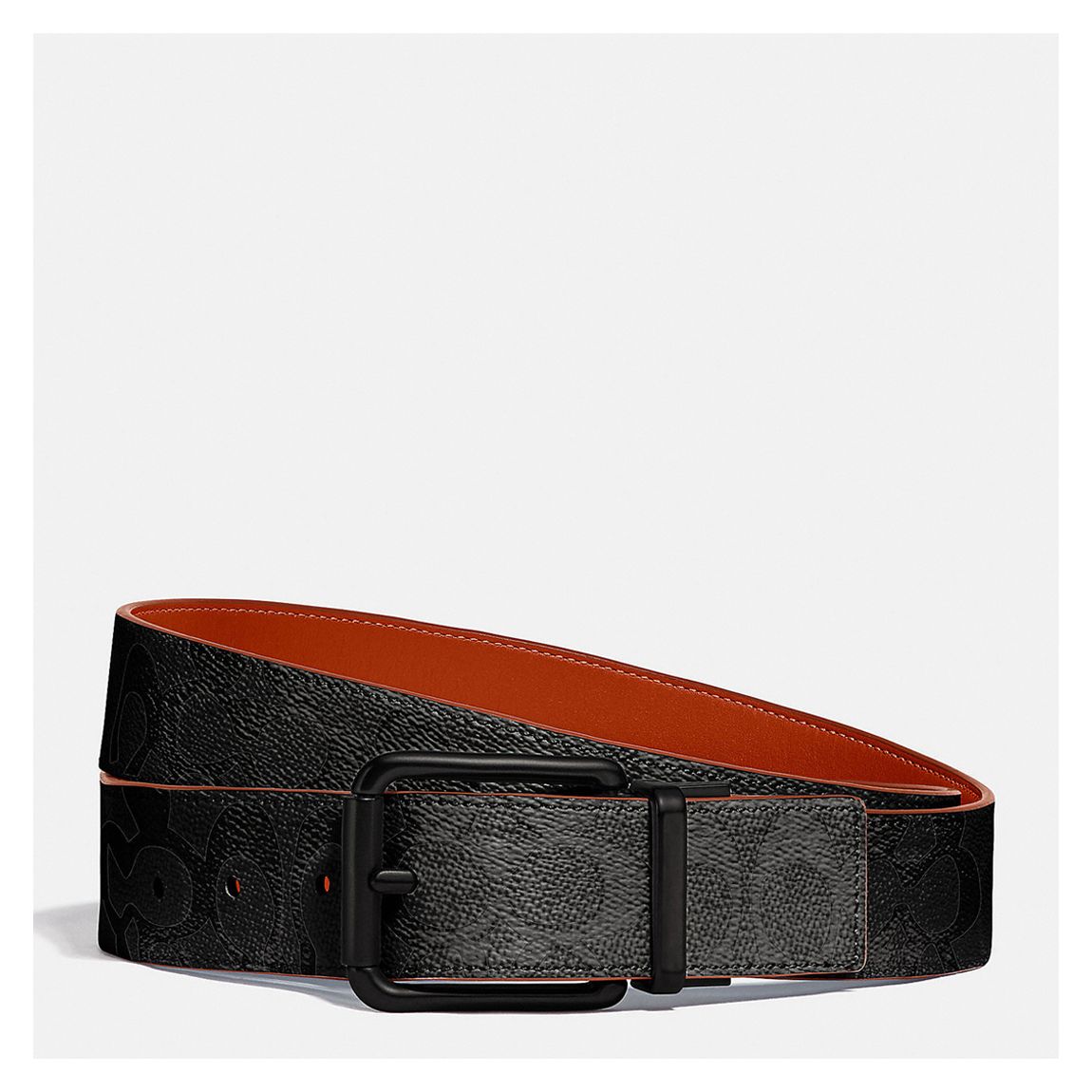 Charcoal Mango Reversible Buckle Signature Belt main product photo