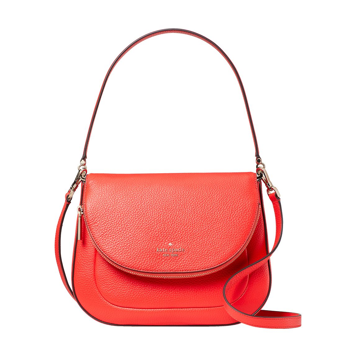 Geranium Leila Medium Flap Shoulder Bag main product photo