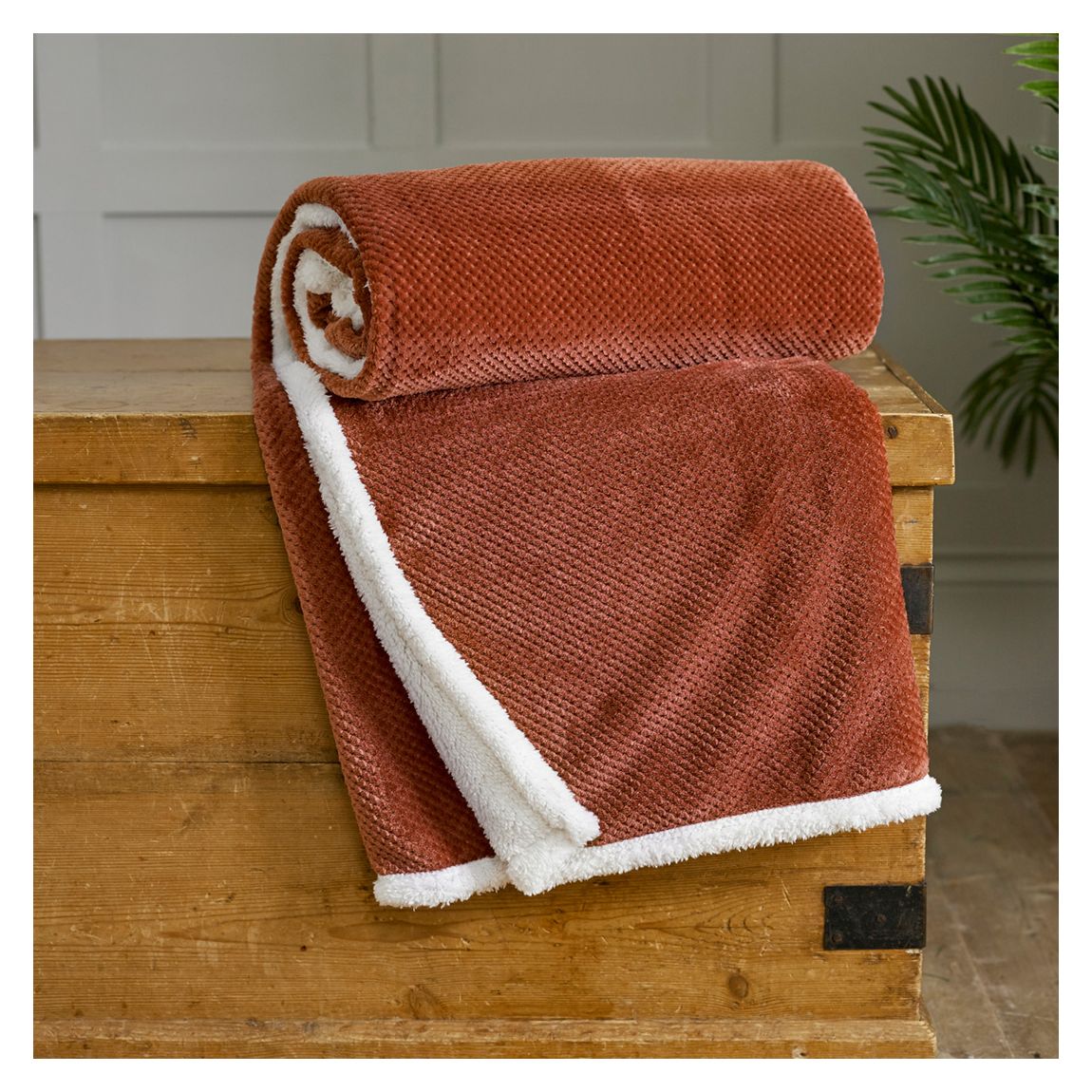Penzance 130x150cm Throw, Cinnamon main product photo