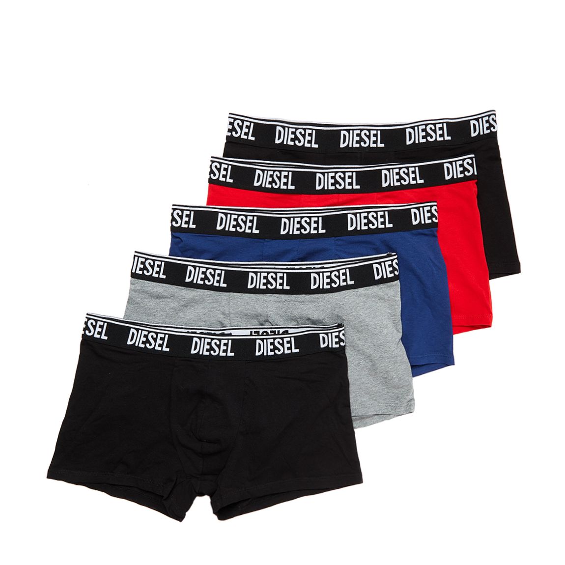 Black Multi 5 Pack Cotton Blend Trunks main product photo