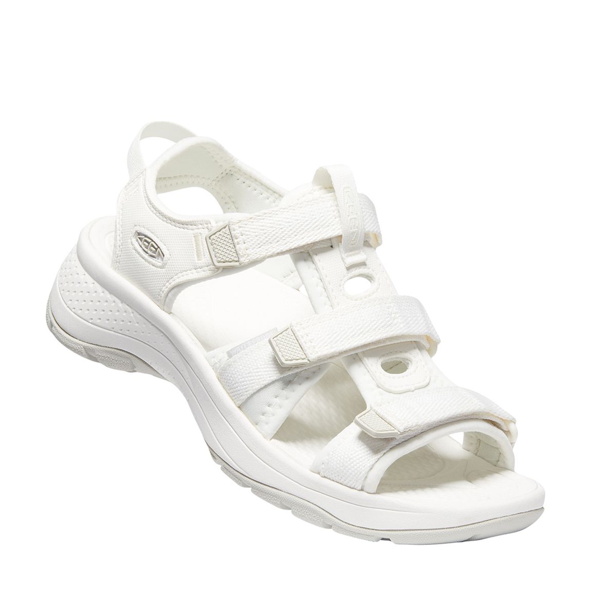 Women's White Astoria West Open Toe Sandals main product photo
