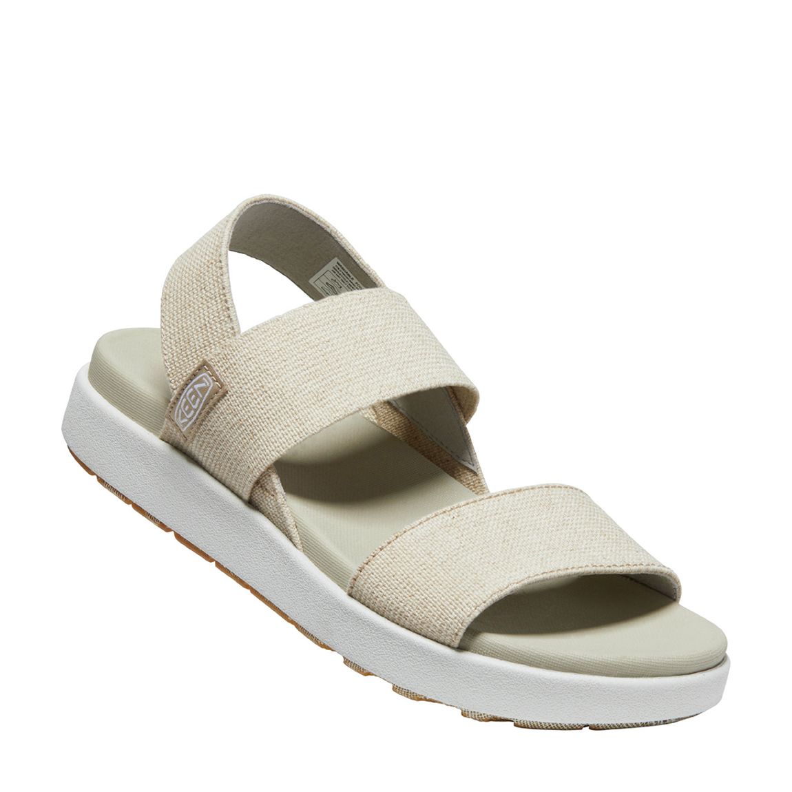 Cream Elle Slingback Sandals main product photo