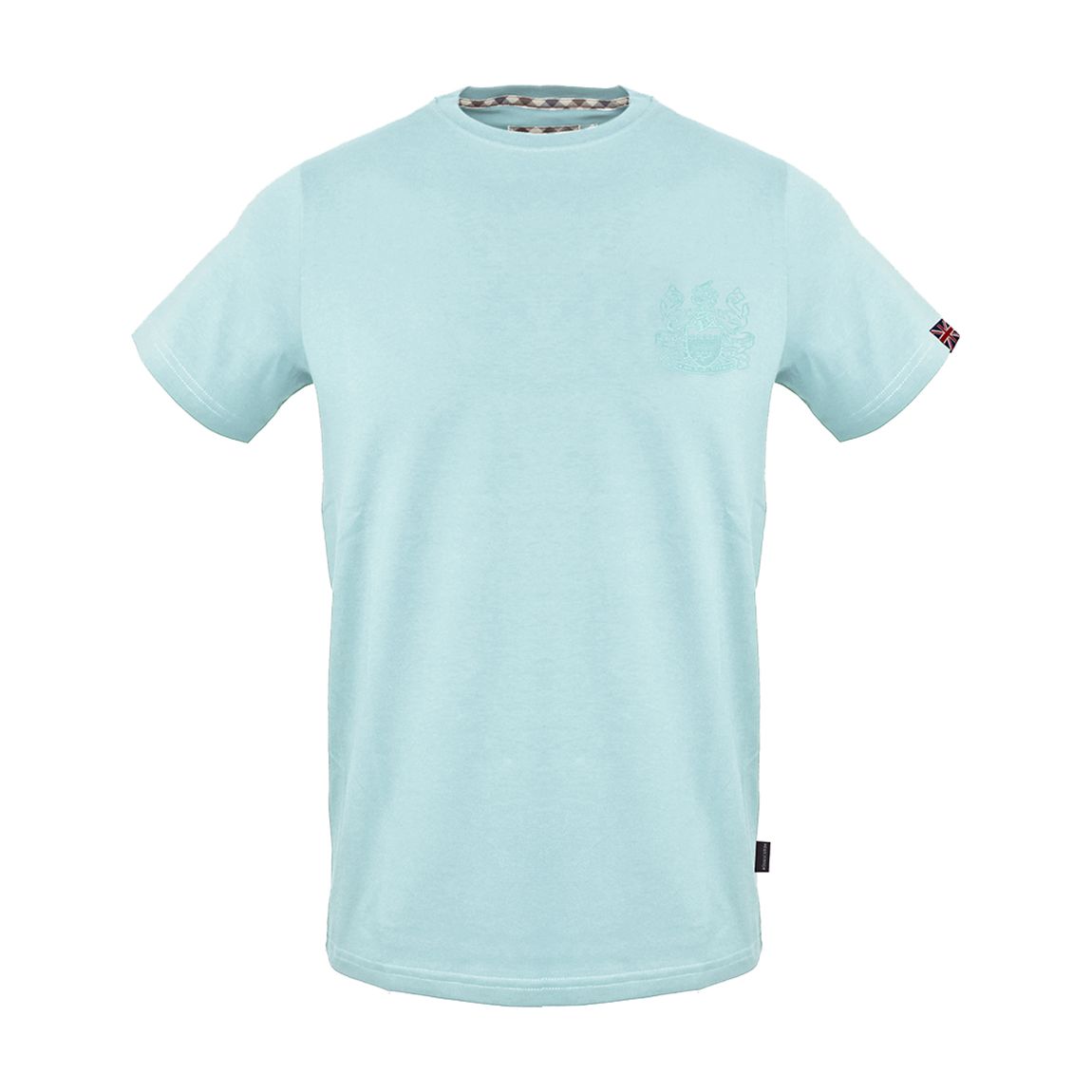 Light Blue Tonal Logo Cotton T-Shirt main product photo