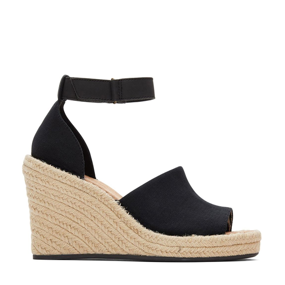 Black heeled Espadrilles main product photo