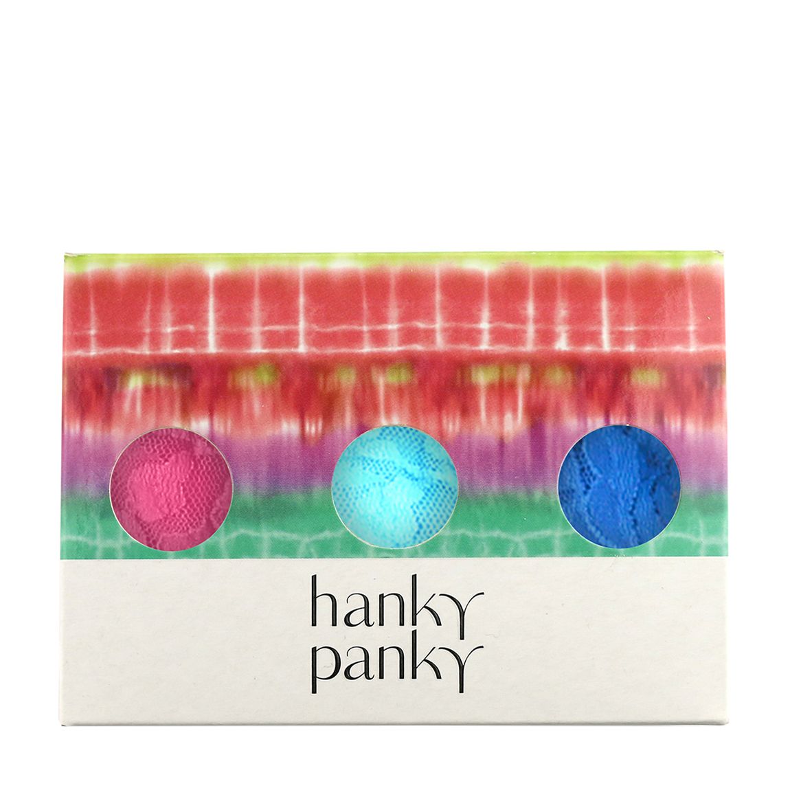 Hanky Panky Signature Lace, Low Rise Thong, 3 Pack Boxed main product photo