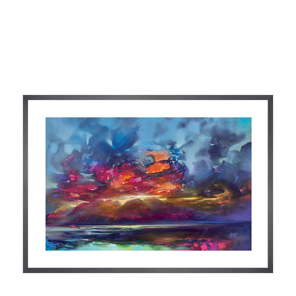 Island Light 60x80cm Framed Print main product photo