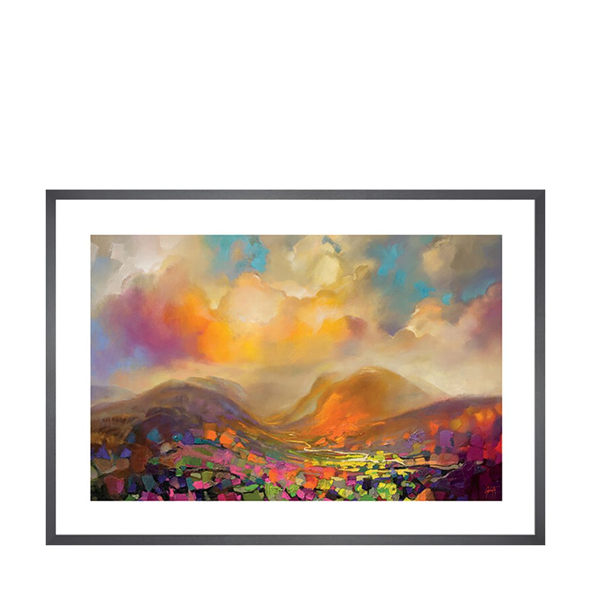 Nevis Range Colour 60x80cm Framed Print main product photo
