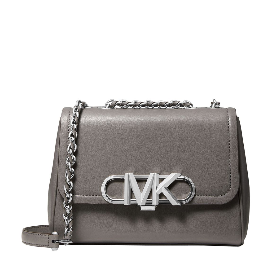 Heather Grey Parker Medium Chain Shoulder Bag main product photo