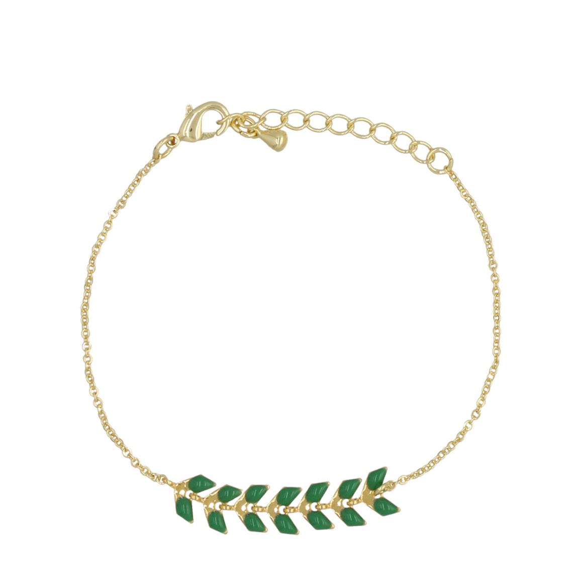 Epoxy Green "Cerise" Bracelet main product photo
