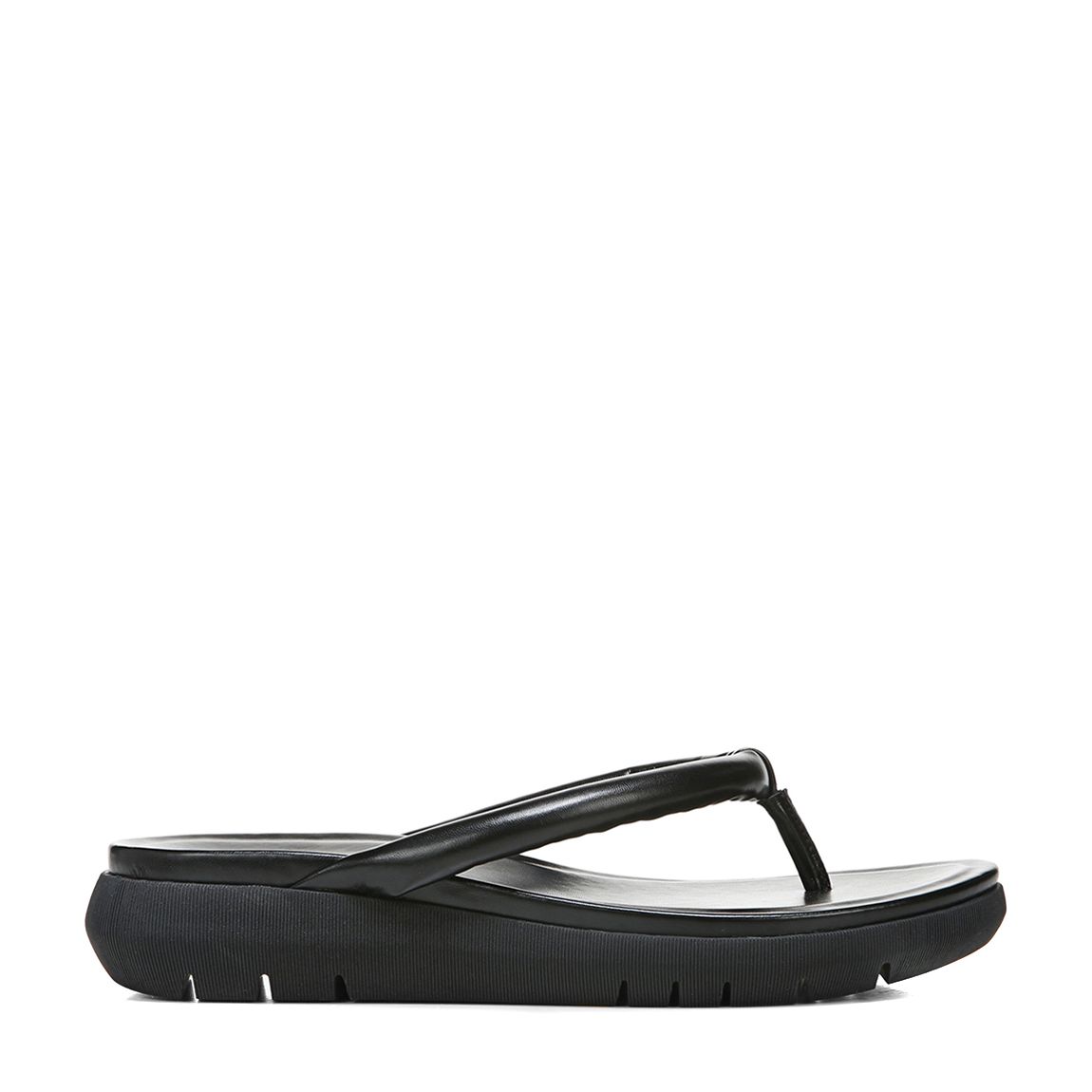 Black Lovelle Wedge Flip Flop main product photo