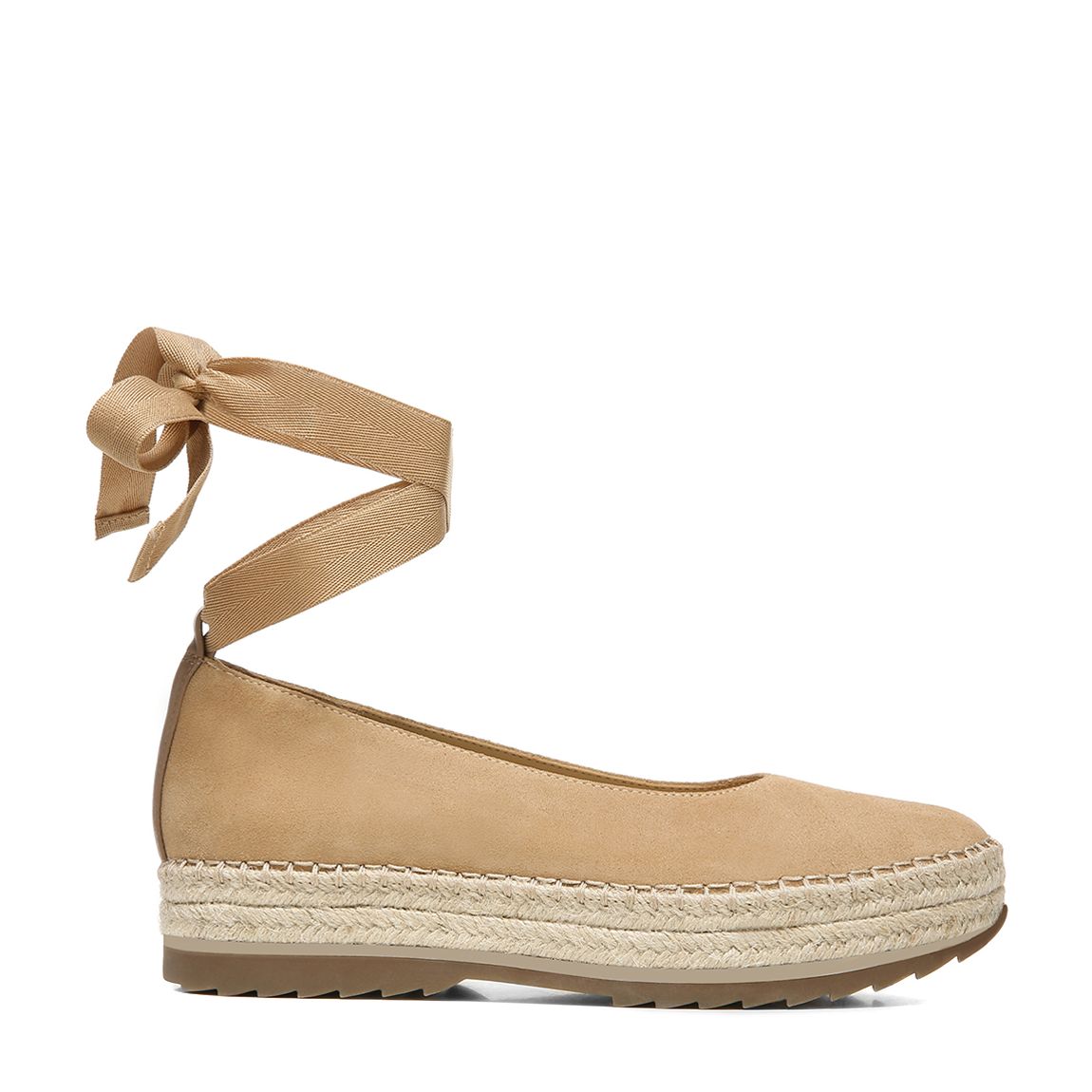 Beige Impress Platform Espadrilles main product photo