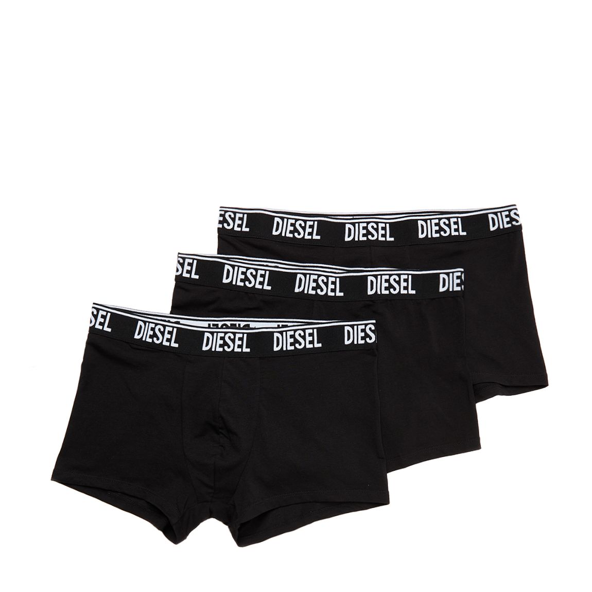 Black 3 Pack Shawn Cotton Blend Trunks main product photo