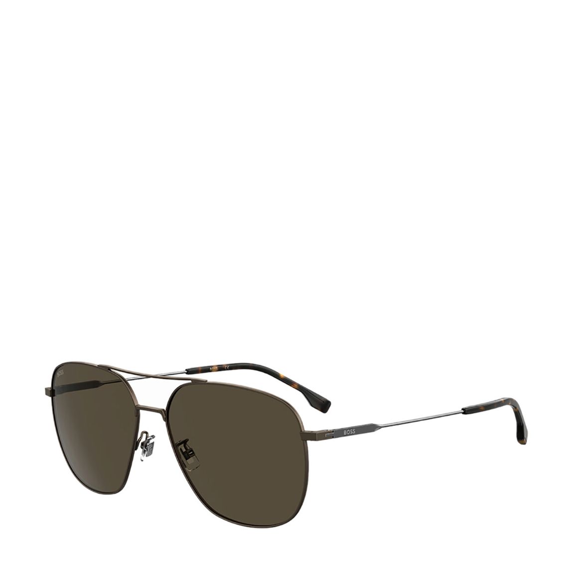 Men's Brown Hugo Boss Sunglasses 62mm main product photo