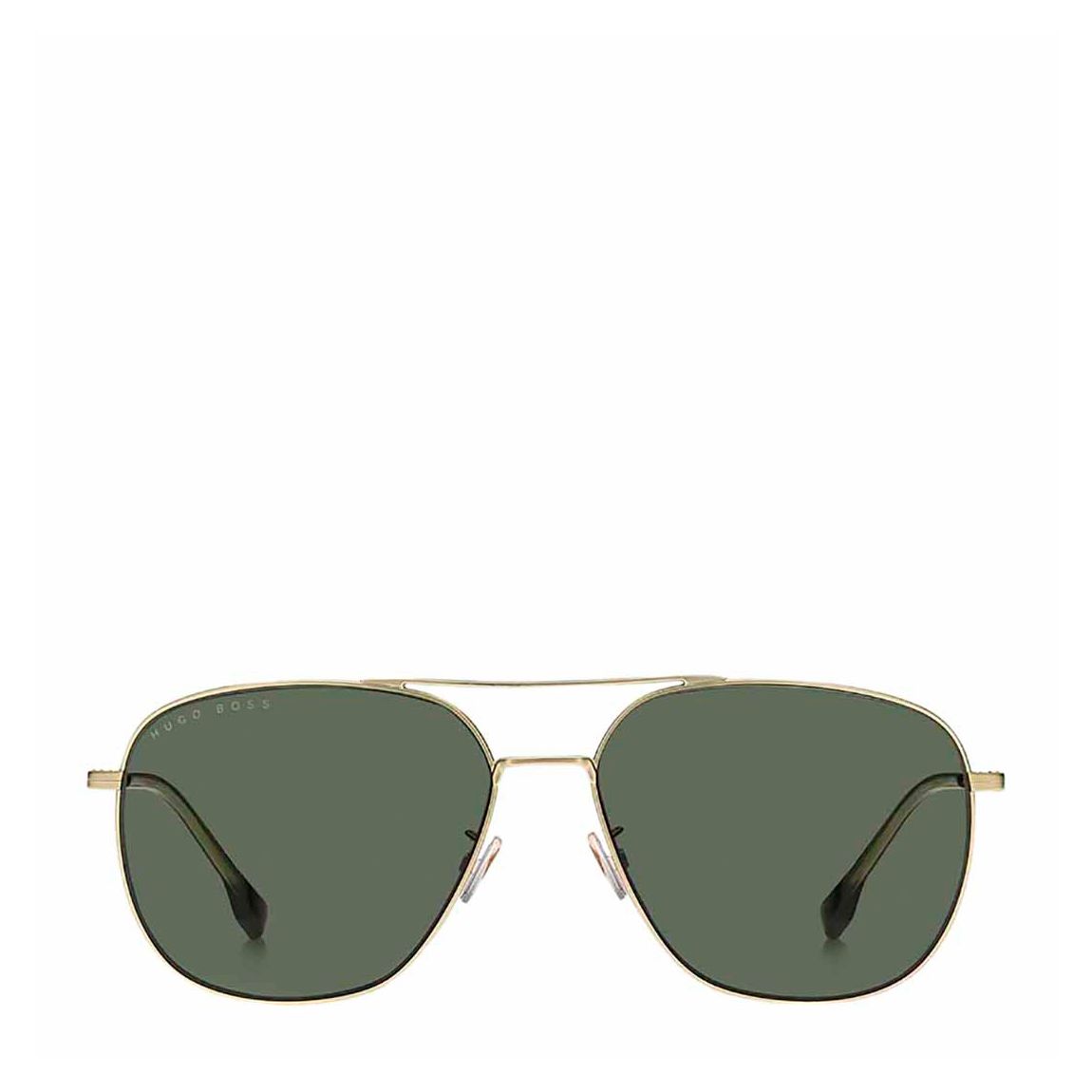 Men's Green & Gold Hugo Boss Sunglasses 62mm main product photo