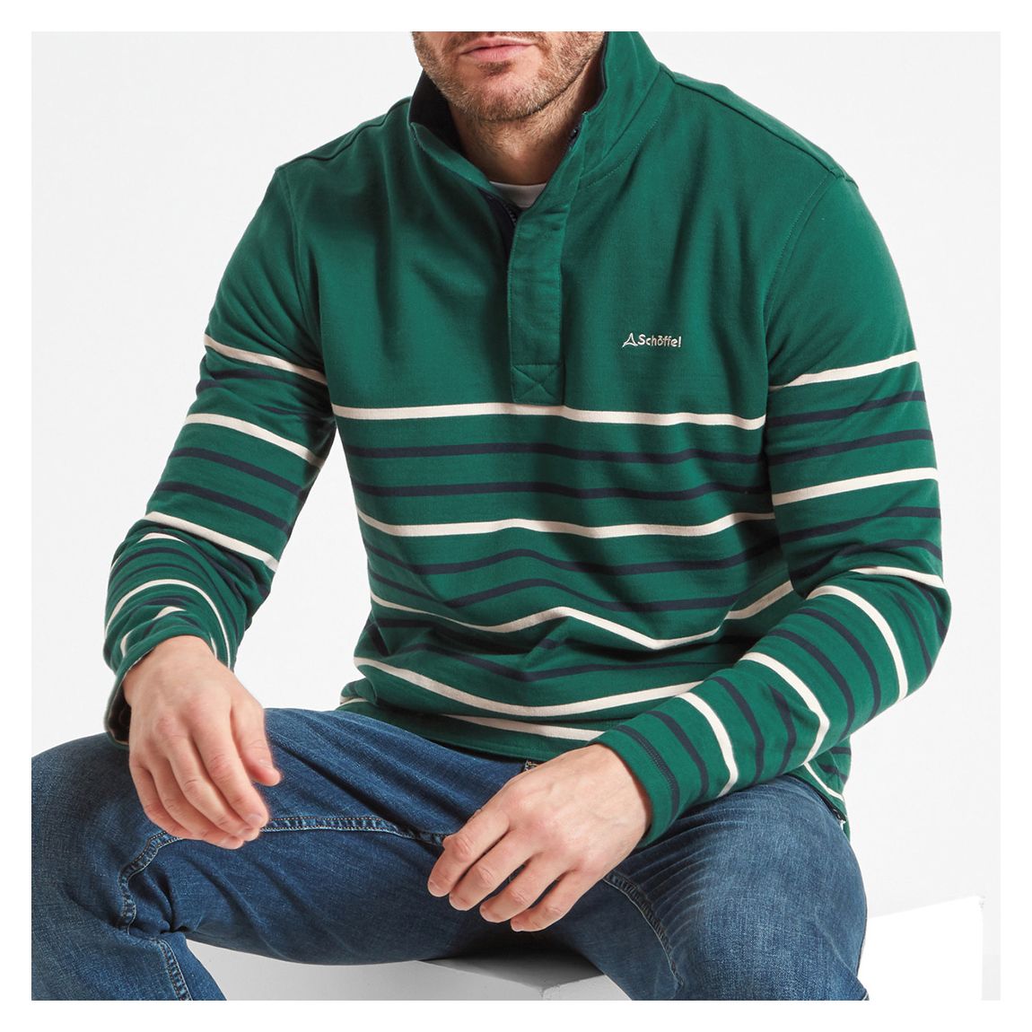 Green Fishcombe Cove Sweatshirt main product photo