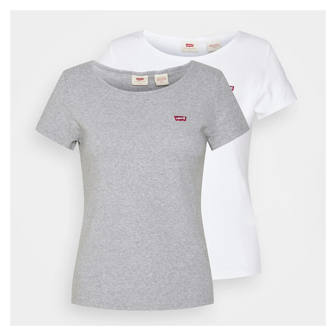 White/Grey 2 Pack T-Shirts main product photo