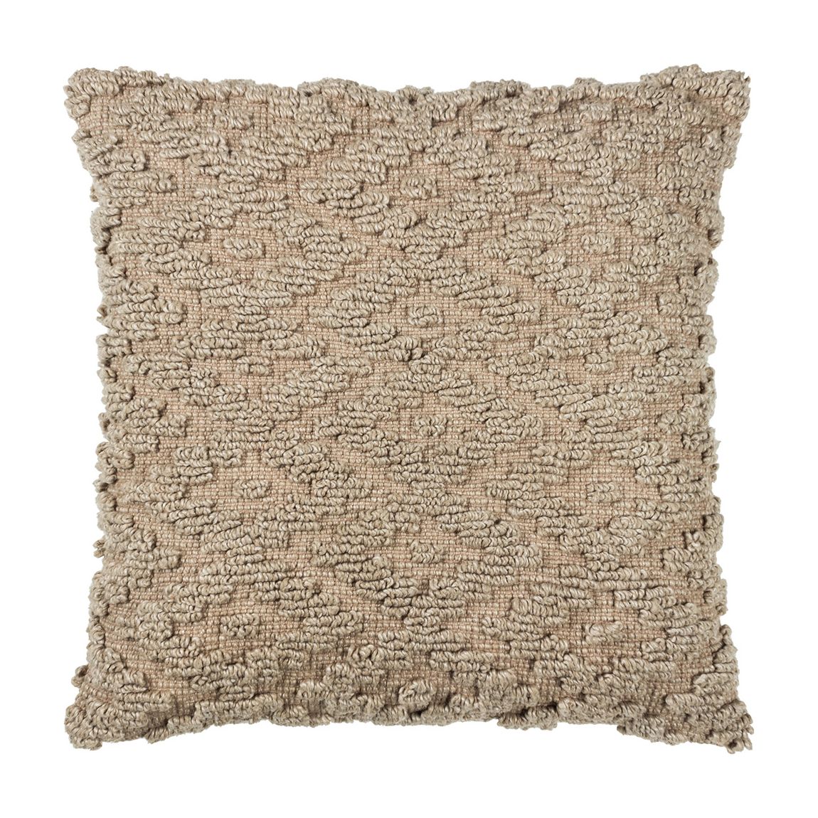 Calvay 50x50cm Cushion, Taupe main product photo
