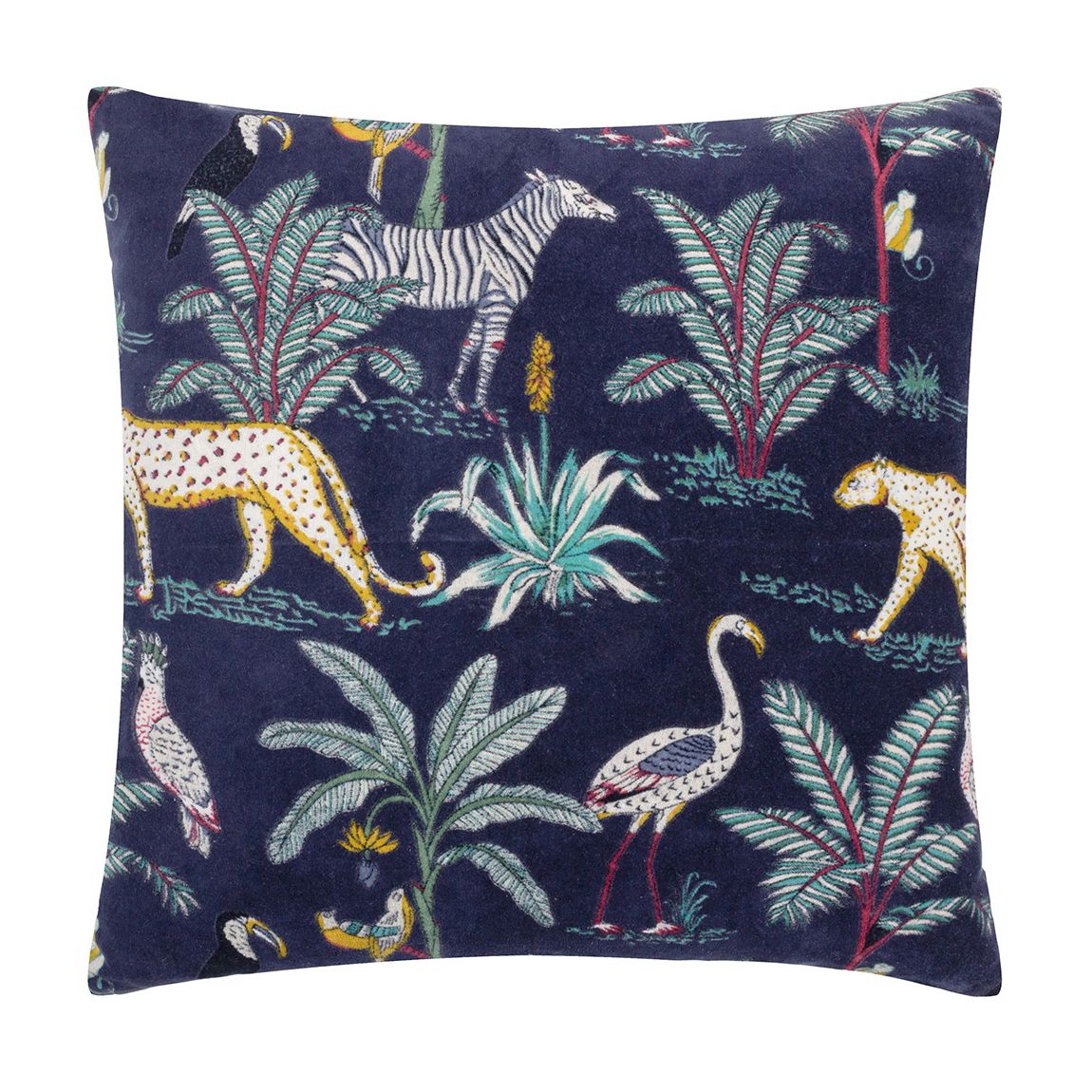 Wilds 55x55cm Cushion, Navy main product photo
