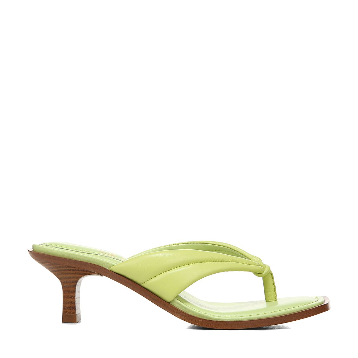 Yellow Daphney Toe Post Heeled Sandals main product photo