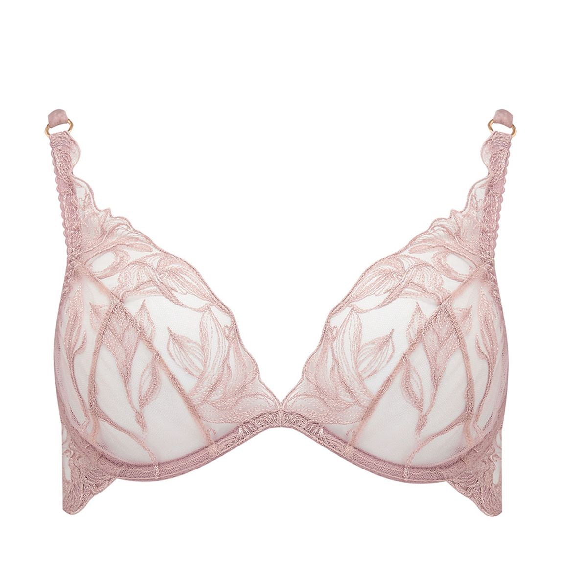 Rose Lilian Plunge Bra main product photo
