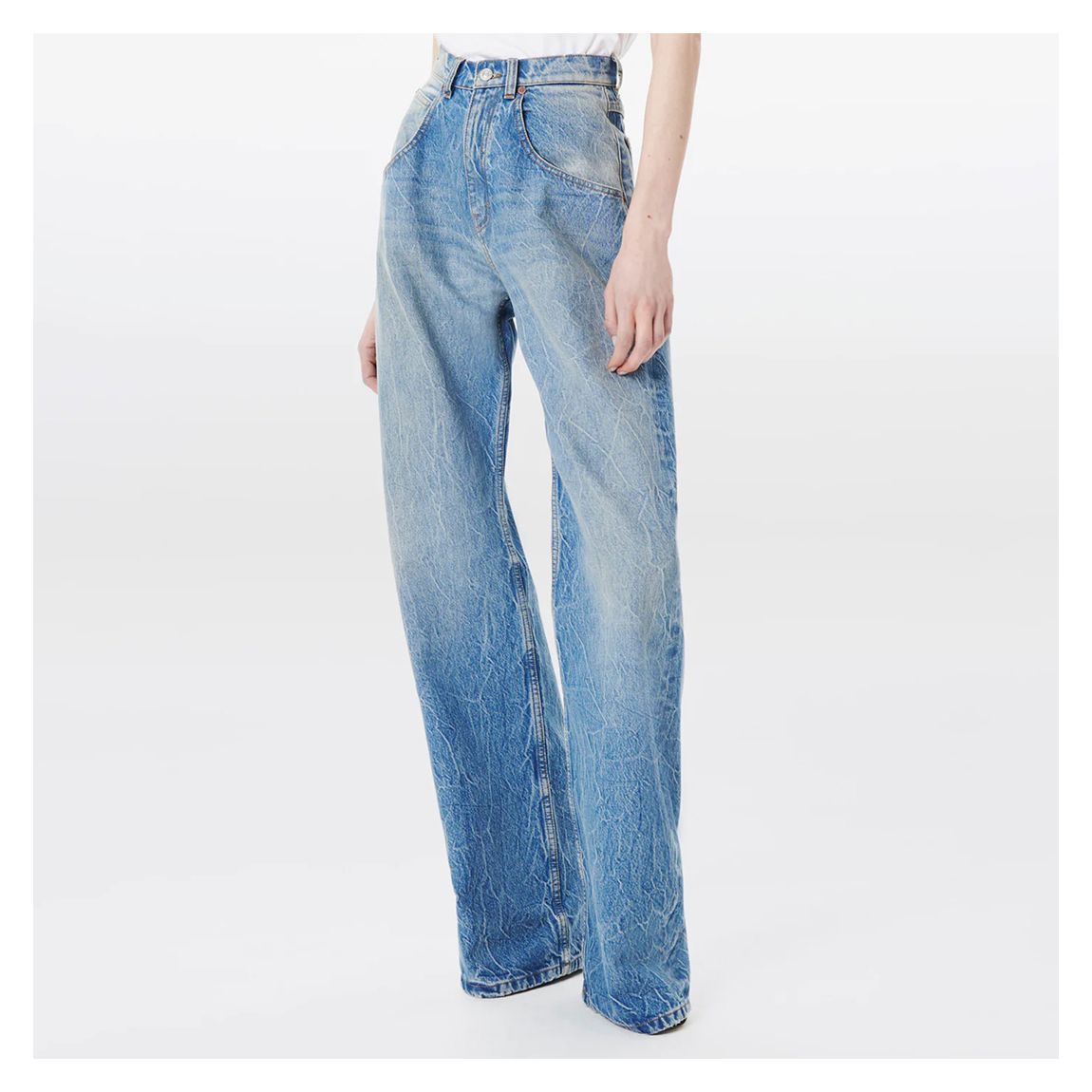 Mid Blue Mia High Waist Jeans main product photo