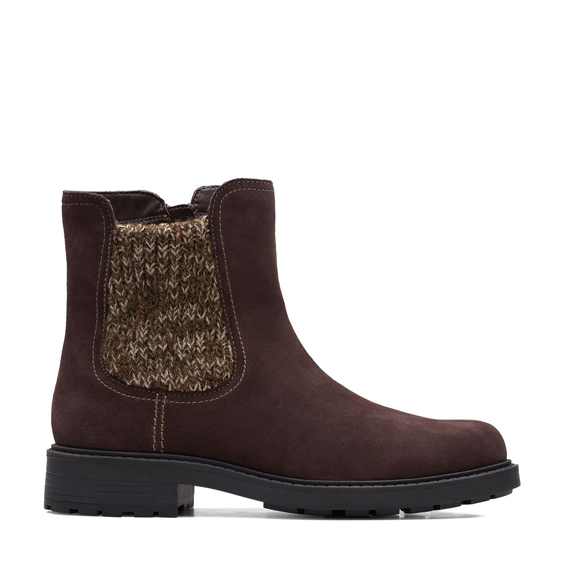 Brown Suede Opal Sky Ankle Boots main product photo