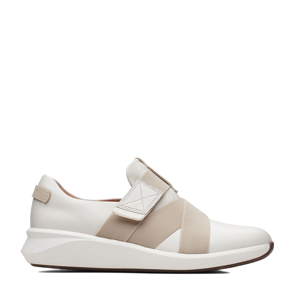White Leather Un Rio Strap Trainers main product photo