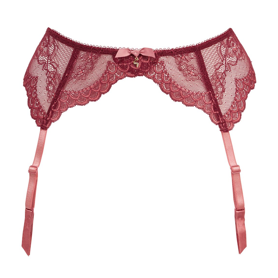 Red Superboost Lace Suspender main product photo