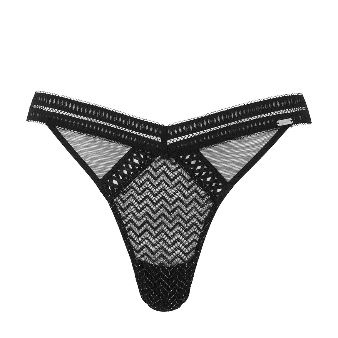 Black Contradicion Thong main product photo