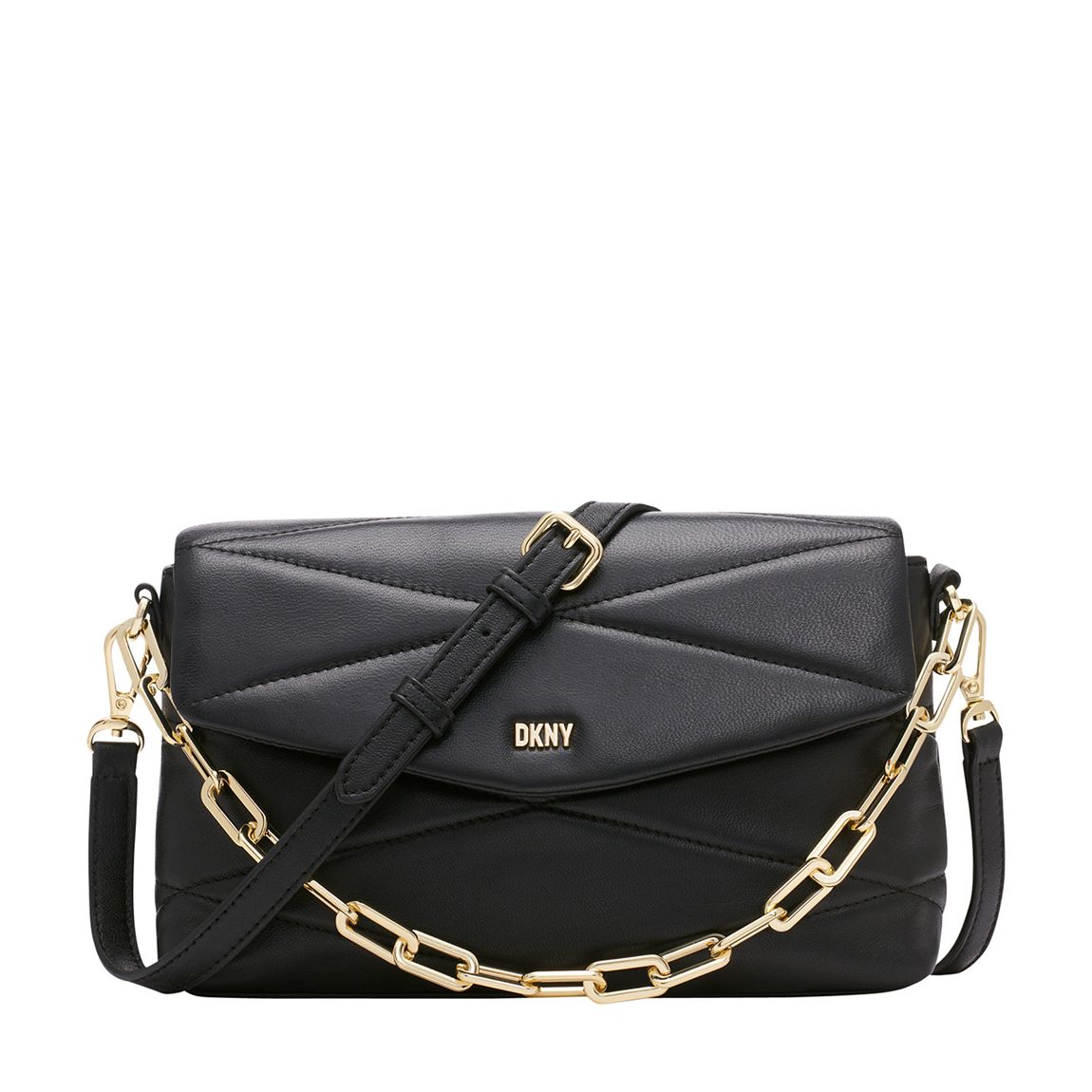 Black Gold Eve Chain Shoulder Bag main product photo