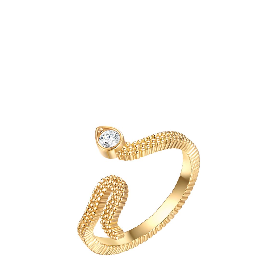 Gold Embellished Ring main product photo