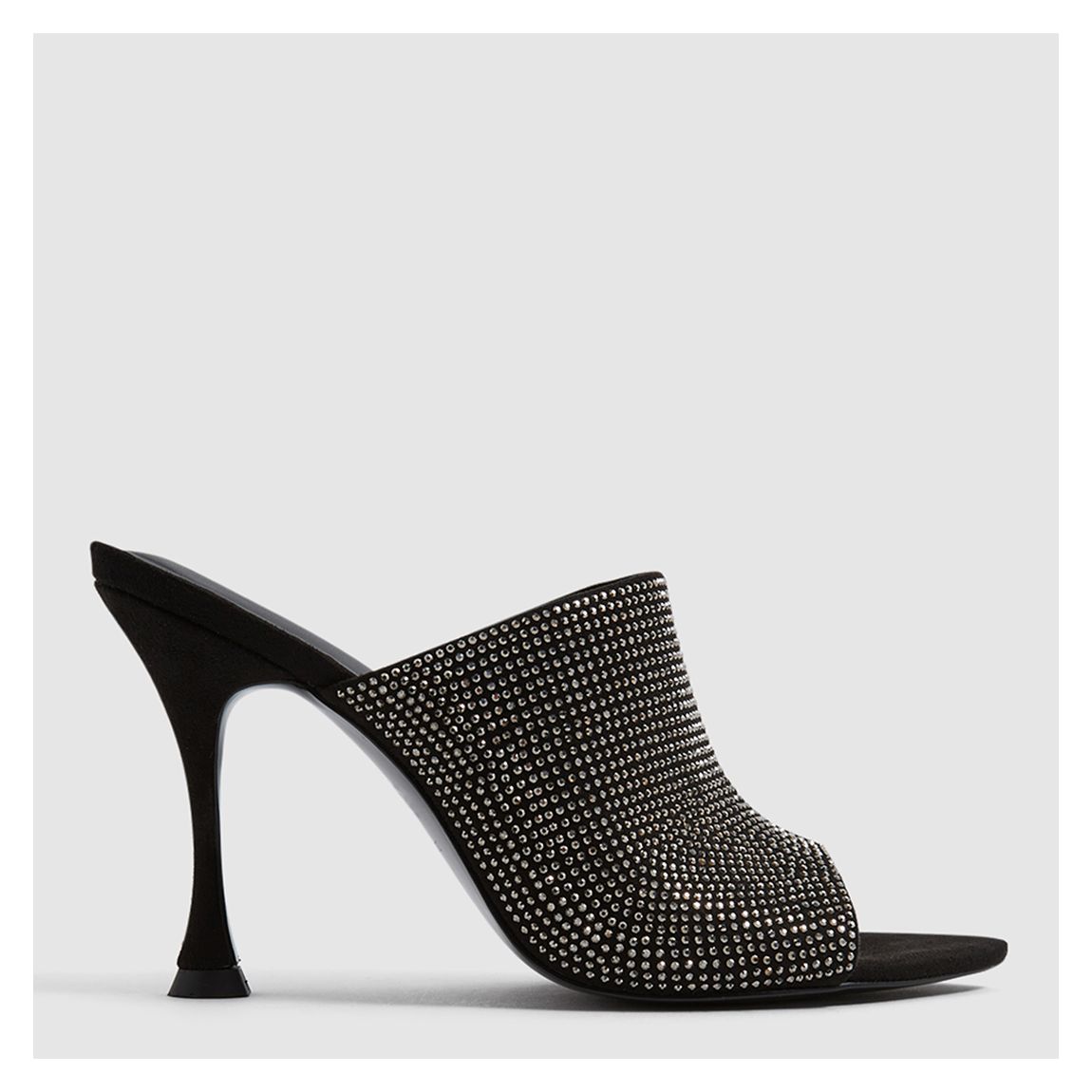 Black Cylan Embellished Mules main product photo