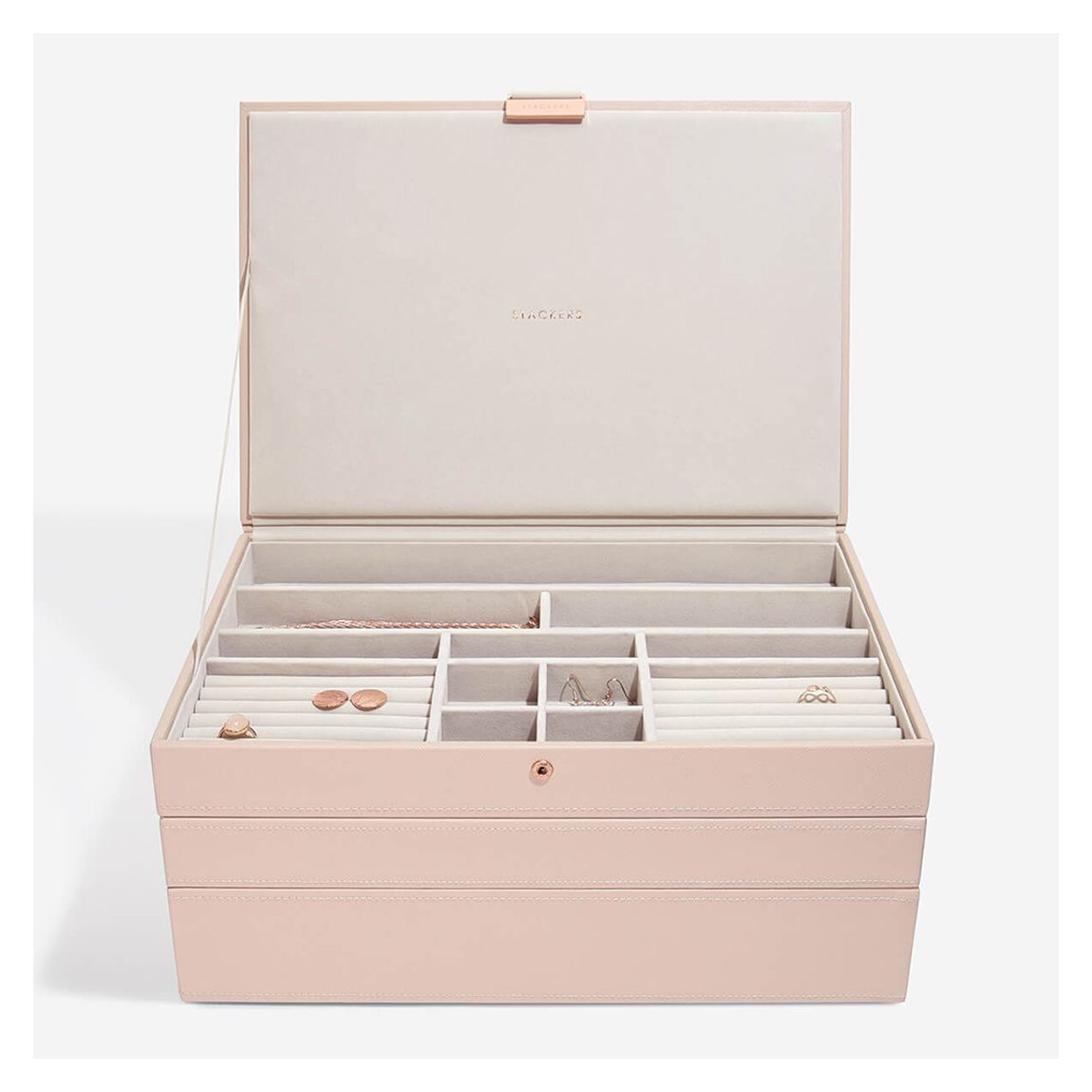 Blush Pink Supersize Jewellery Box main product photo