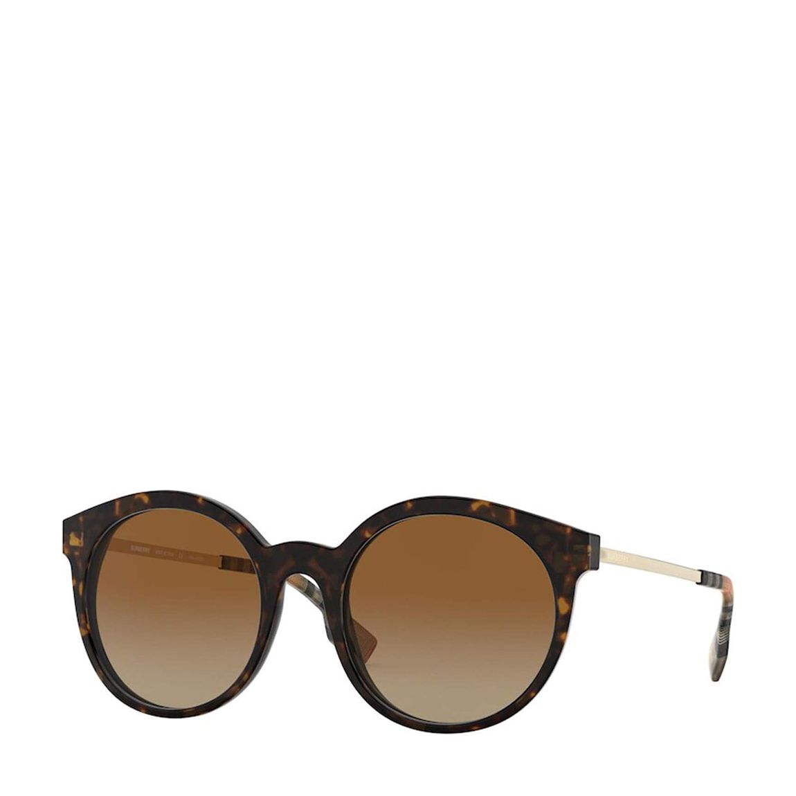 Women's Brown Burberry Sunglasses 53mm main product photo