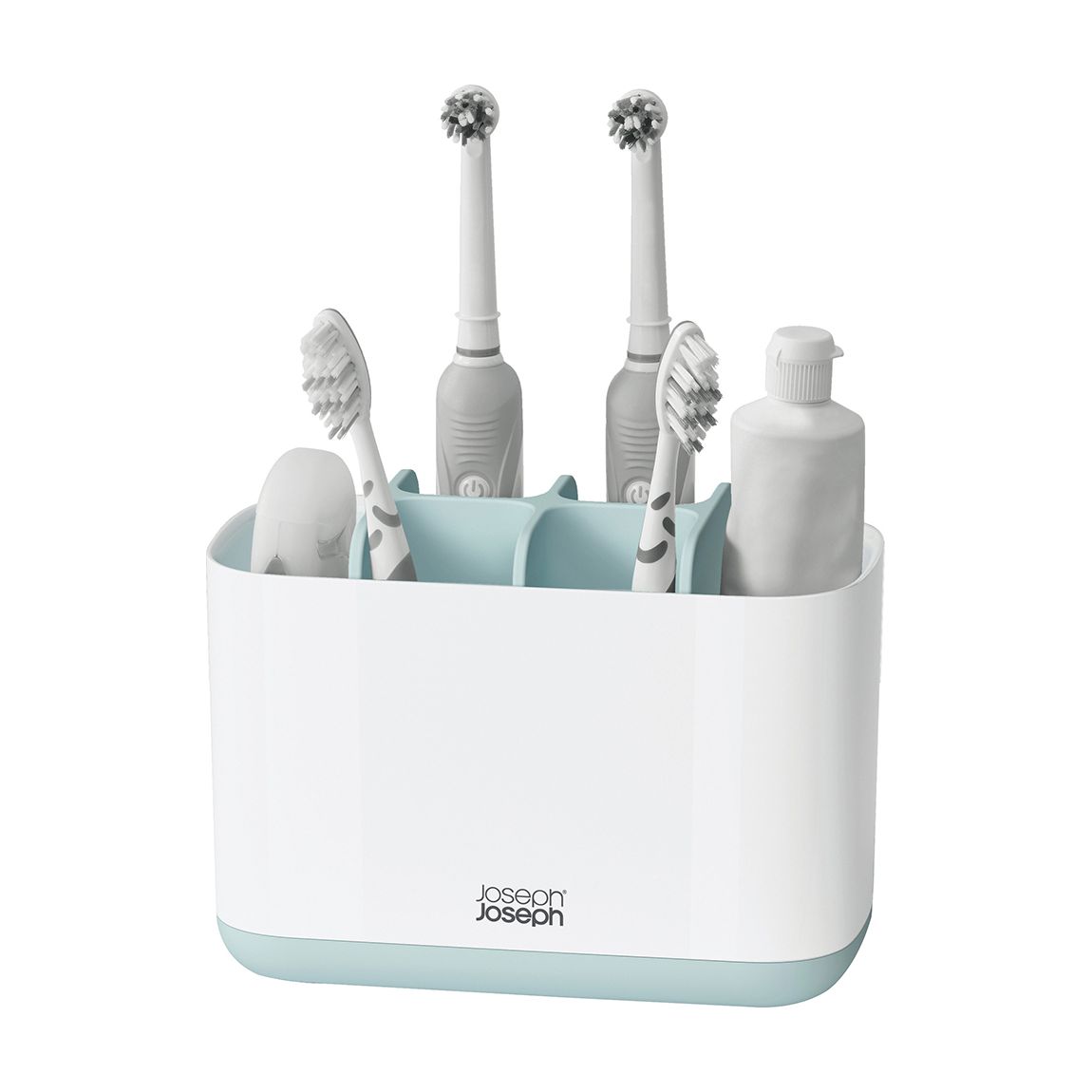 EasyStore Large Toothbrush Caddy, Blue main product photo
