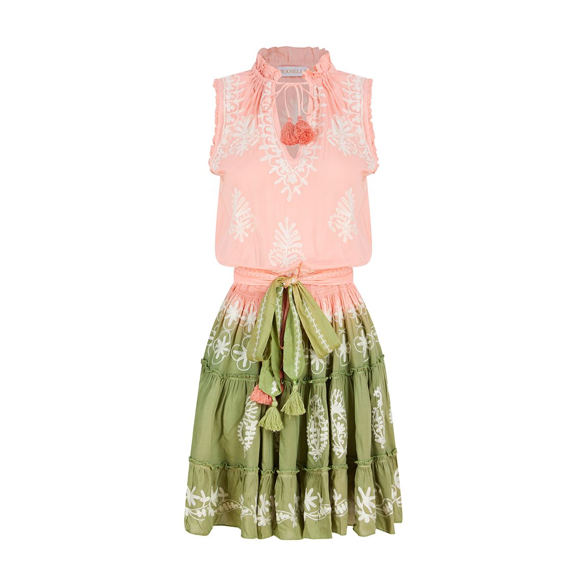 Coral Celon Dress main product photo
