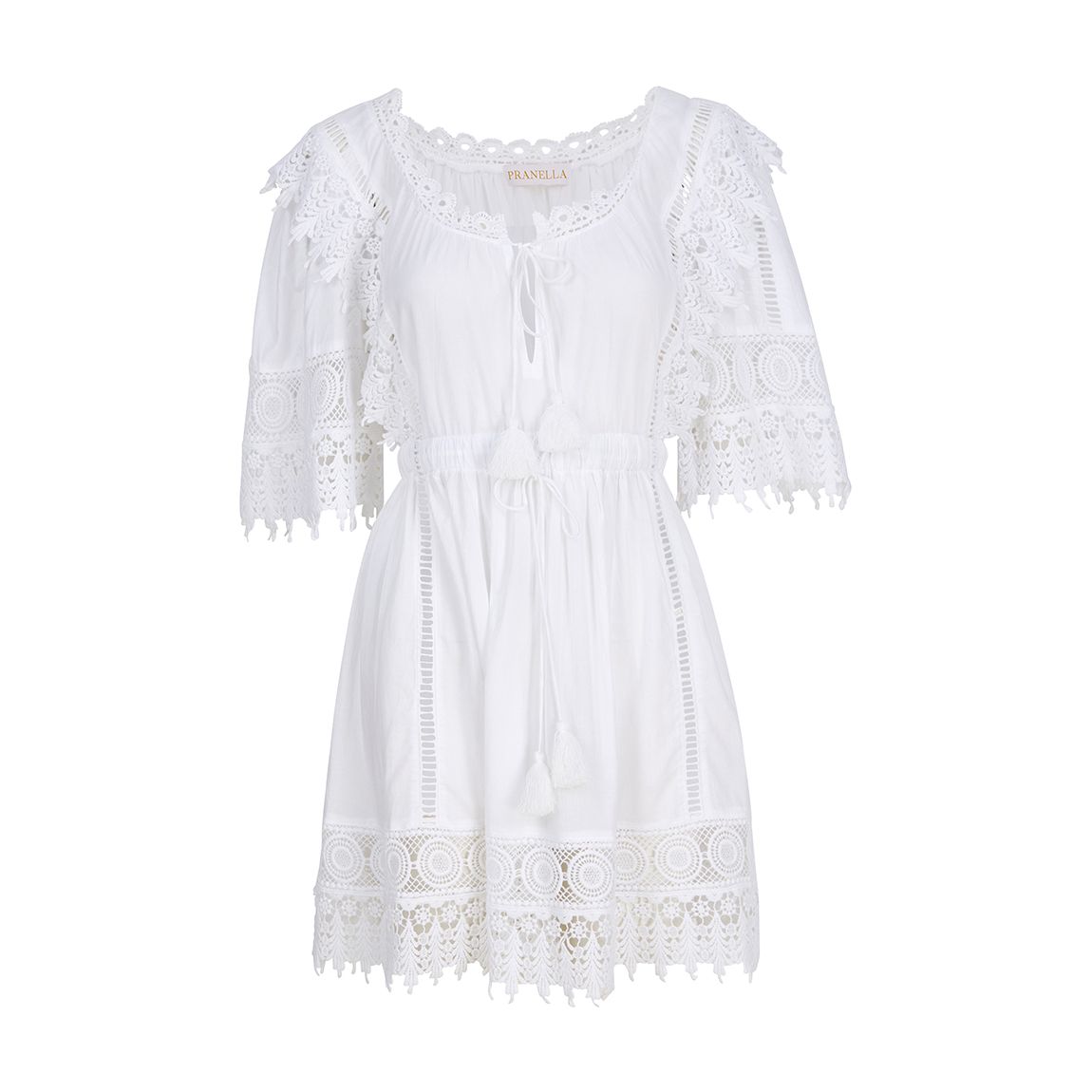Sandy Dress White Small main product photo