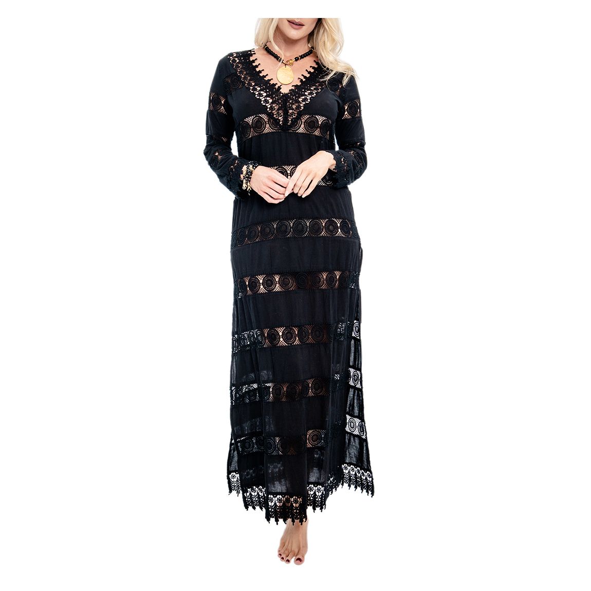 Black Alba Mini Dress main product photo