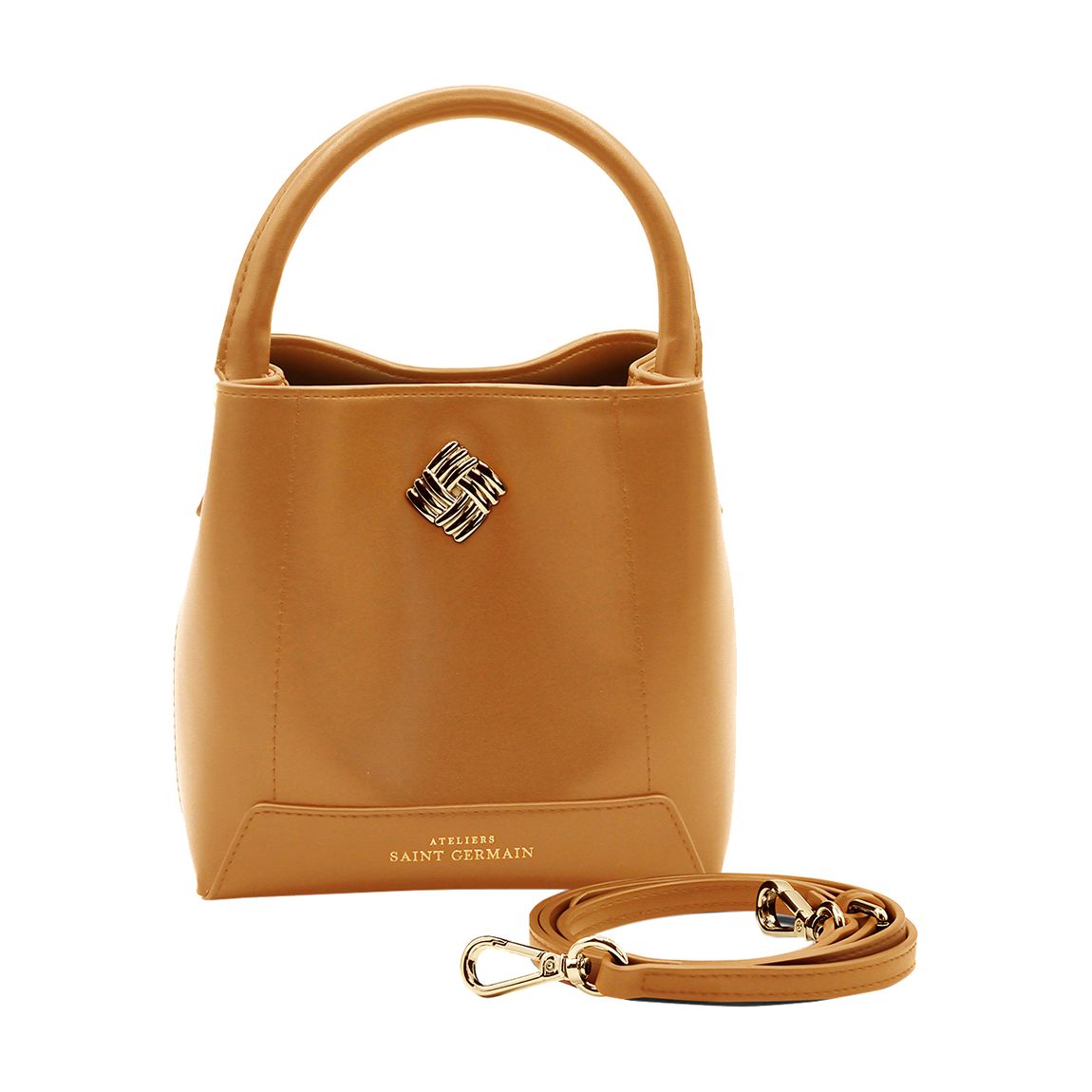 Brown Auteuil Bucket Bag main product photo