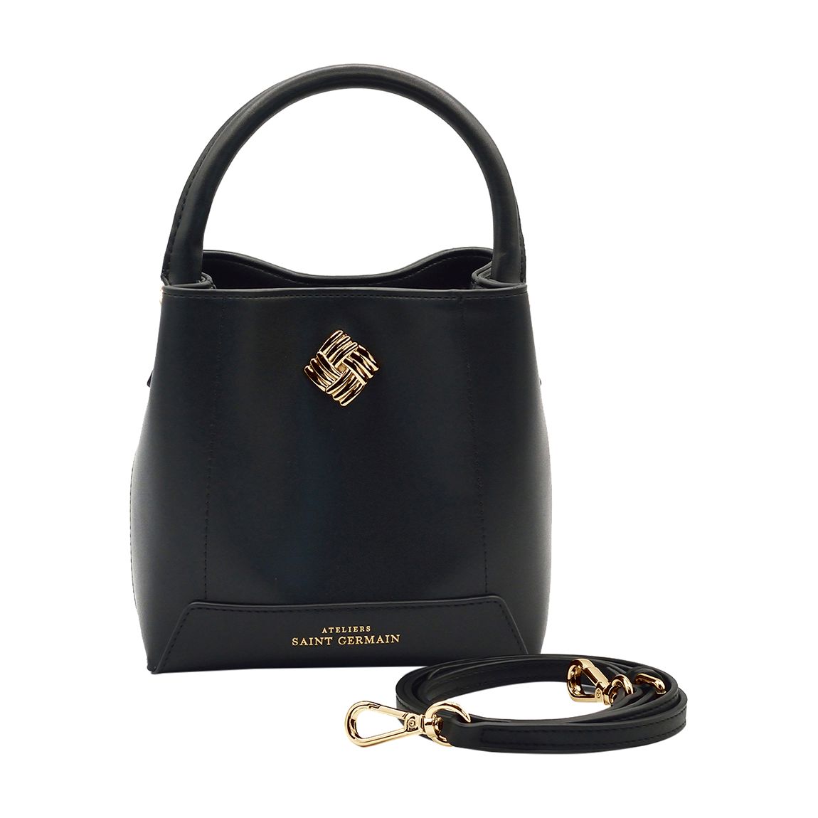 Black Auteuil Bucket Bag main product photo