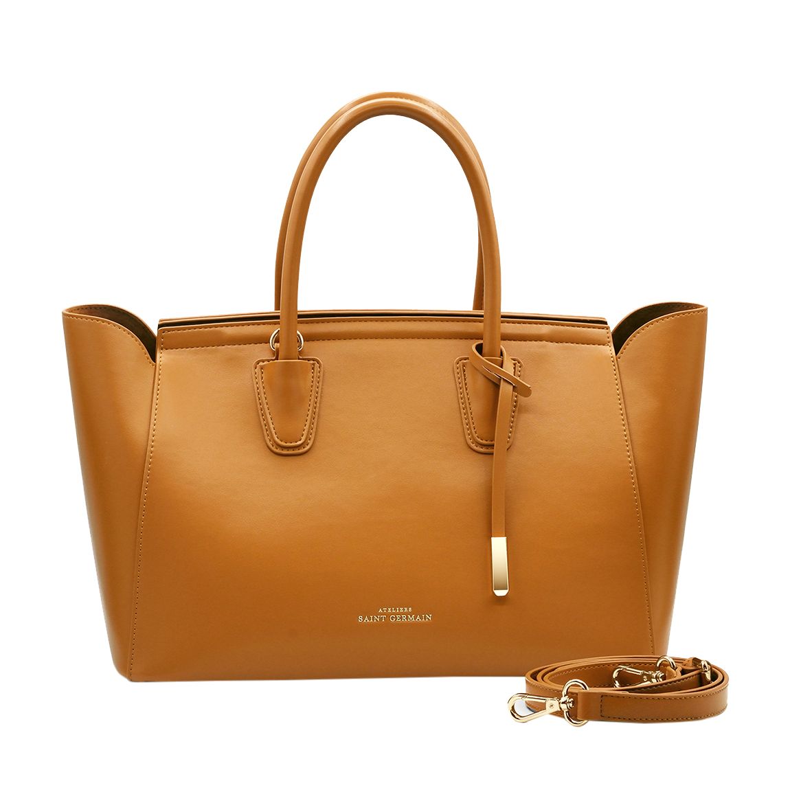 Brown Levallois Tote Bag main product photo