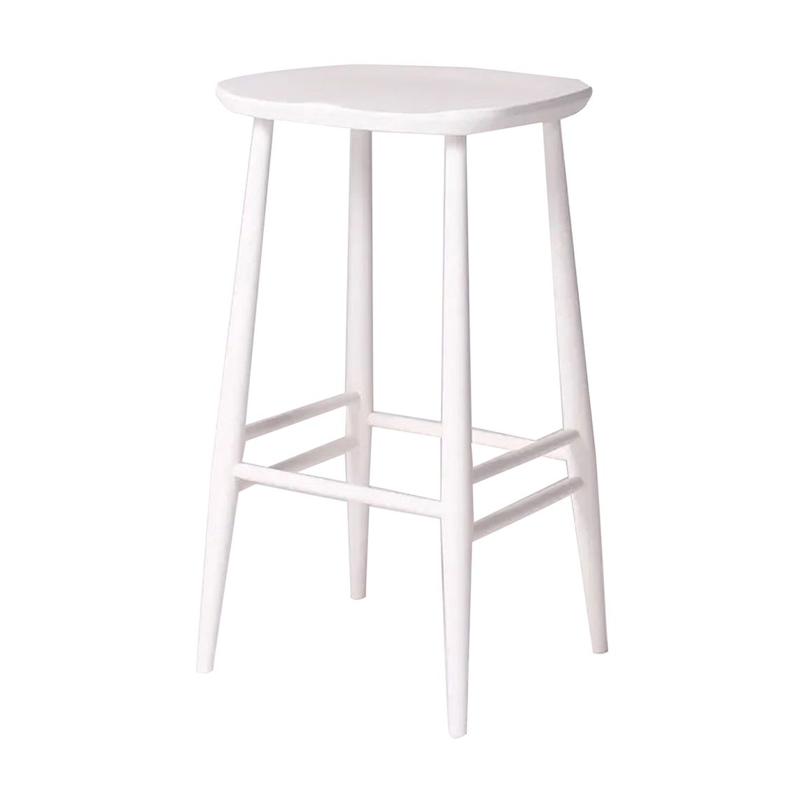 Utility Counter Stool, White main product photo