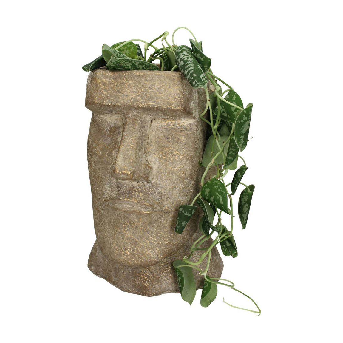 Easter Island Gold Head Planter Large main product photo