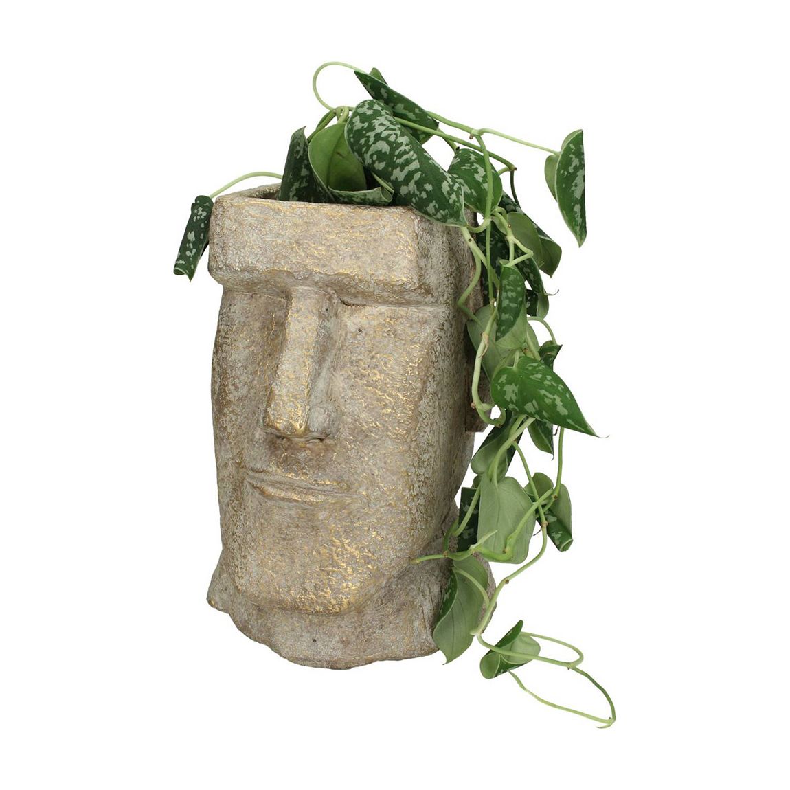 Easter Island Gold Head Planter, Small main product photo
