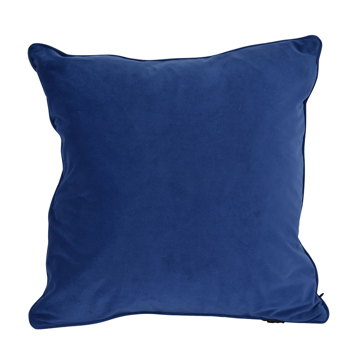 Libra Piped Velvet Cushion Peirwinkle 45x45cm with Fibre Filler main product photo